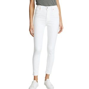 Levi’s Mile High Super Skinny Jean White